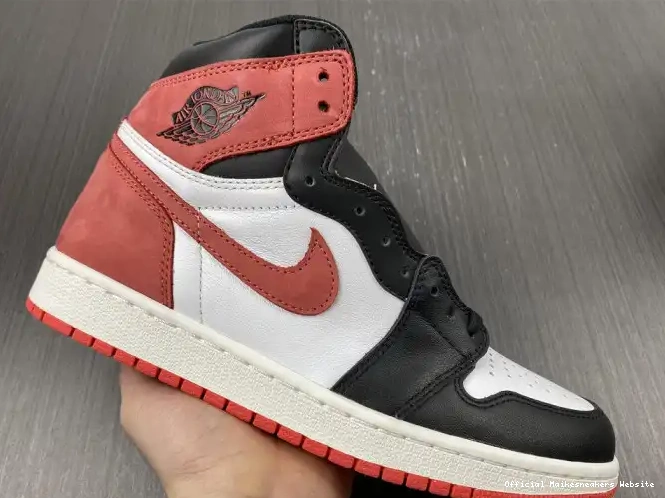 Official Maikesneakers 555088-112 Red' Retro Air OG High 1 Jordan 'Track 0502